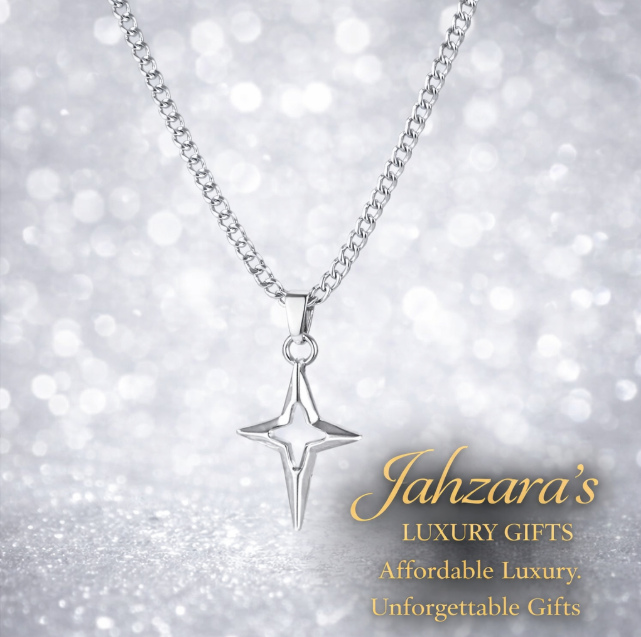 North Star Pendant Necklace — 18K Gold & Silver | Stainless Steel