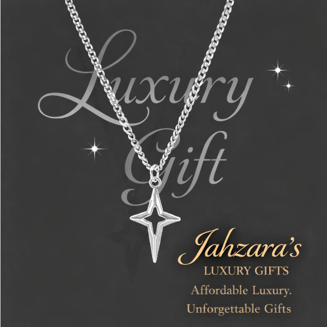 North Star Pendant Necklace — 18K Gold & Silver | Stainless Steel