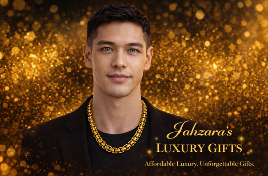 18K Gold Geometric Statement Chain | 304 Stainless Steel | Bold Men's Jewelry