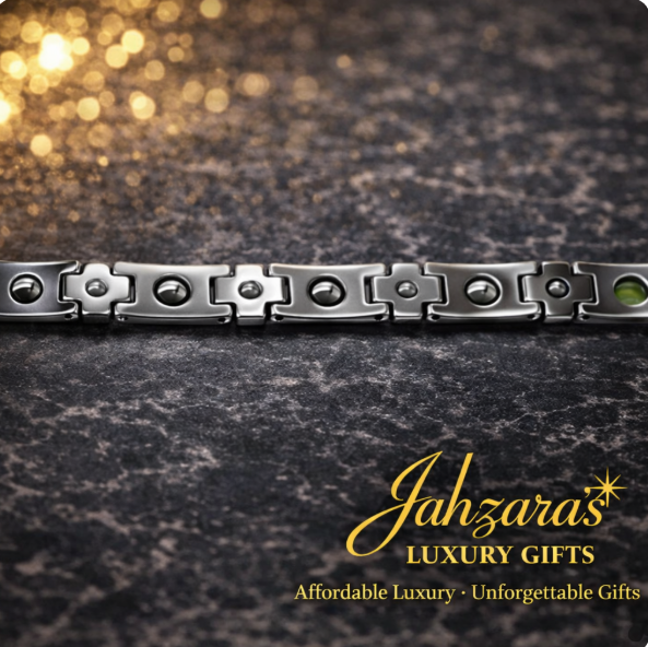 Tungsten Steel Bracelet - High Gloss Geometric Design