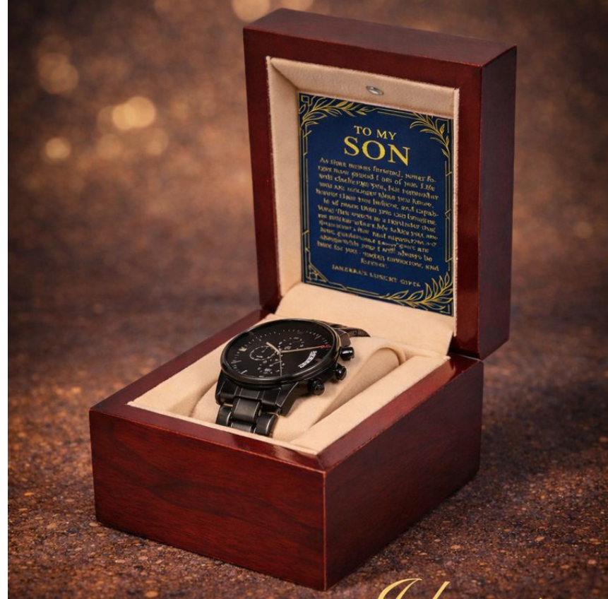 To My Son – Legacy Chronograph Watch | A Timeless Gift of Love