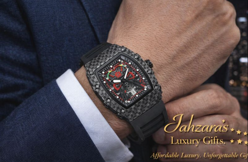 Black Concept Quartz Watch | Luminous Sport Edition Men's Watch