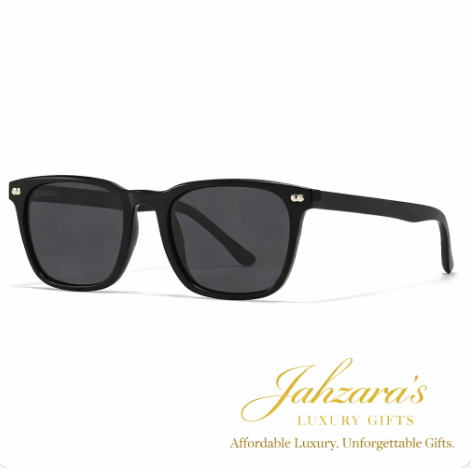 Classic Square Polarized Luxury Sunglasses | Unisex | UV Protection | Jahzara's Luxury Gifts