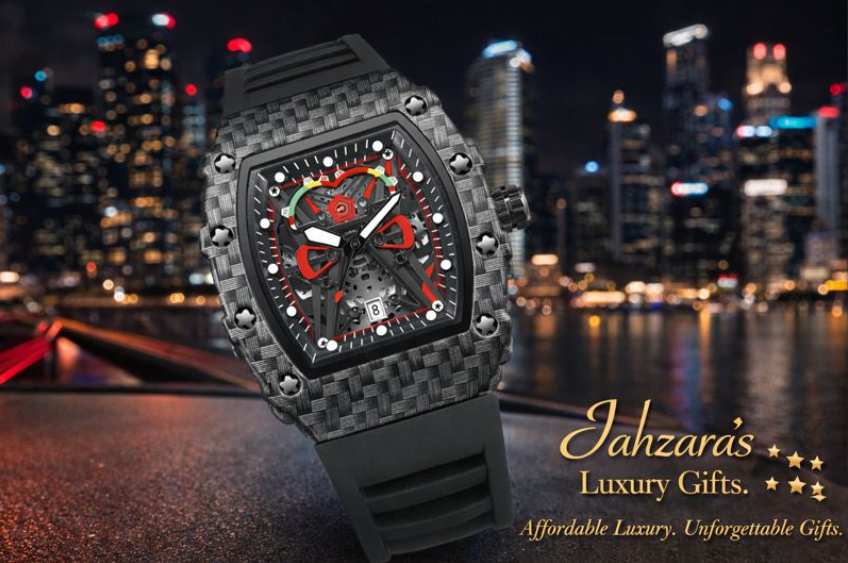 Black Concept Quartz Watch | Luminous Sport Edition Men's Watch