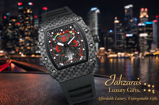 Black Concept Quartz Watch | Luminous Sport Edition Men's Watch