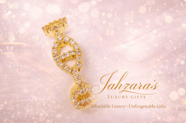 Delicate CZ Pattern Ring - Gold Plated