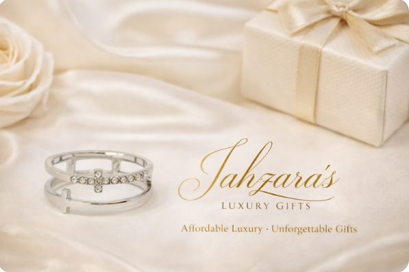 Forever Double Cross Ring