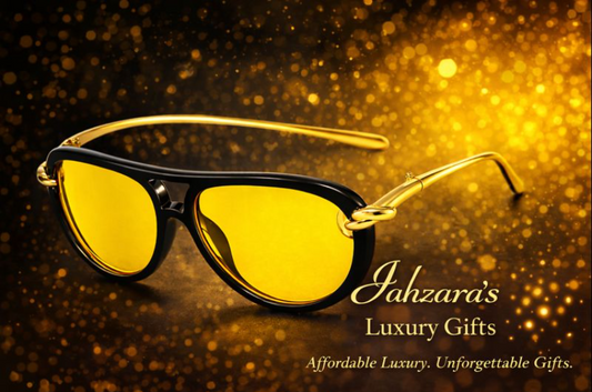 Vintage Cat-Eye Frog Sunglasses — Black/Yellow