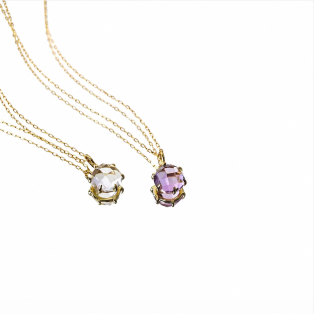 Rose Gold Simple Style Solitaire Necklace with White Crystal Inlay, Featuring Orthodox Cross Design