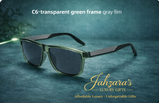 JAHZARA'S Modern Square Sunglasses - Premium TAC Lens