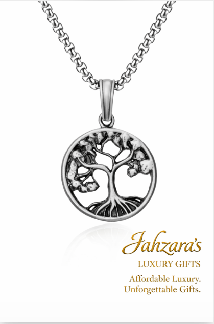 Tree of Life Pendant Necklace | Stainless Steel | Unisex Luxury Spiritual Jewelry
