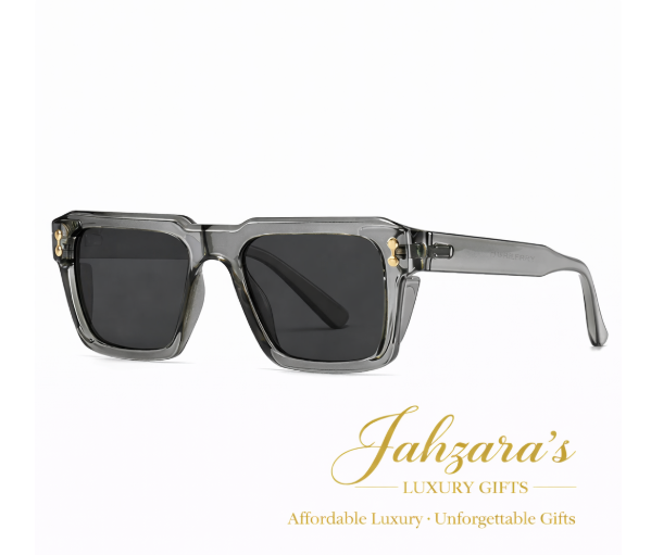 JAHZARA'S Polarized Square Sunglasses - Premium UV Protection